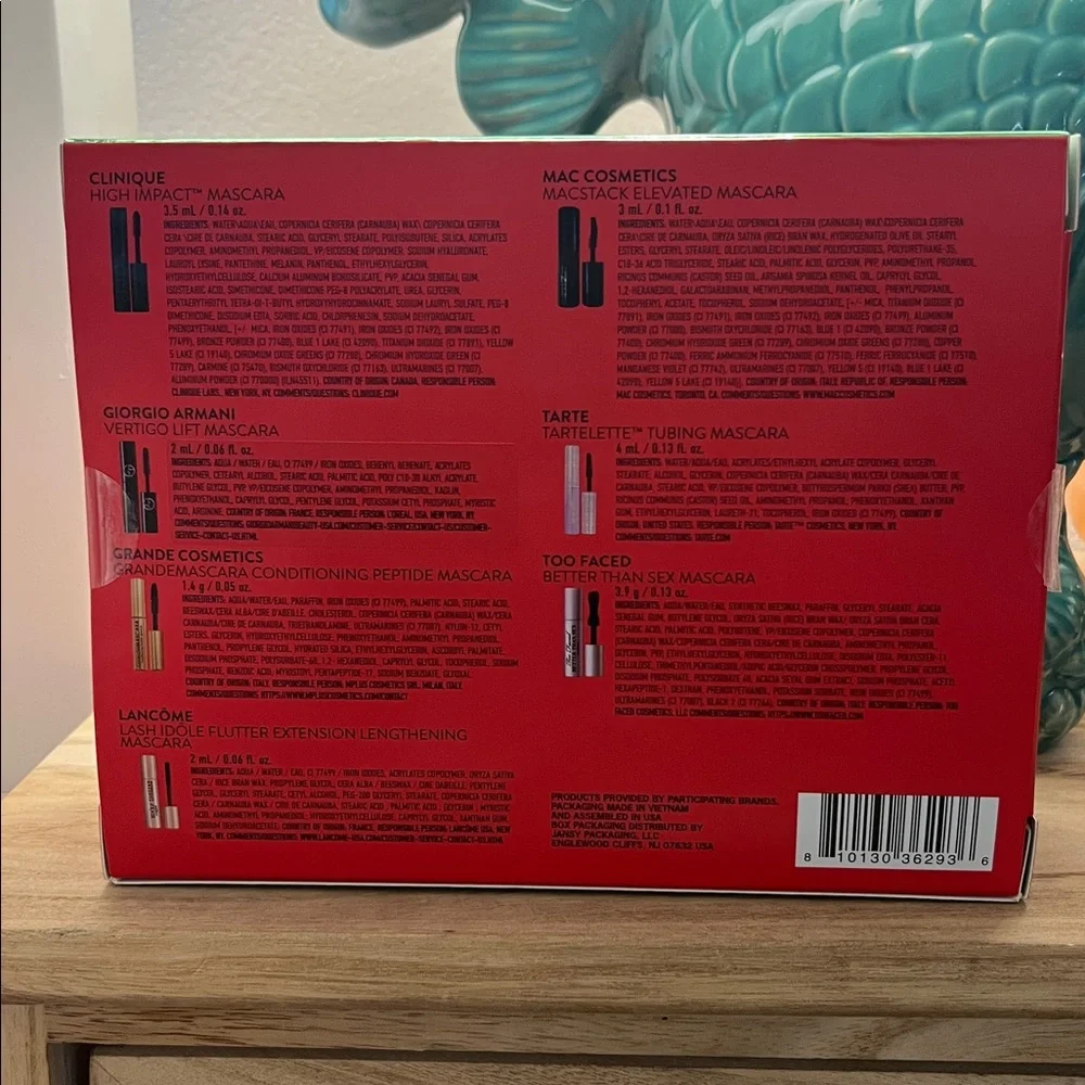 Box of 7 Mascaras-NEW